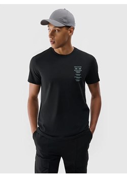 4F Koszulka w kolorze czarnym ze sklepu Limango Polska w kategorii T-shirty męskie - zdjęcie 183770254