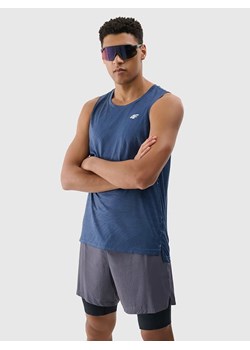 4F Top sportowy w kolorze niebieskim ze sklepu Limango Polska w kategorii T-shirty męskie - zdjęcie 183770333