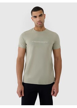 4F Koszulka w kolorze khaki ze sklepu Limango Polska w kategorii T-shirty męskie - zdjęcie 183770363