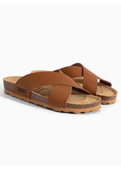 Sunbay Klapki &quot;Mackay&quot; w kolorze brązowym ze sklepu Limango Polska w kategorii Klapki damskie - zdjęcie 183770651