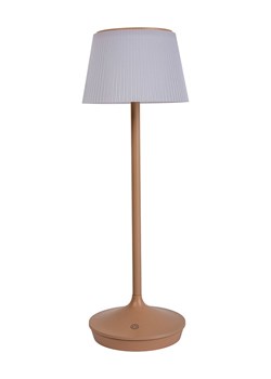 näve Solarna lampa stołowa &quot;Emmi&quot; w kolorze jasnobrązowo-białym - KEE E (A do G) ze sklepu Limango Polska w kategorii Lampy stołowe - zdjęcie 183770770