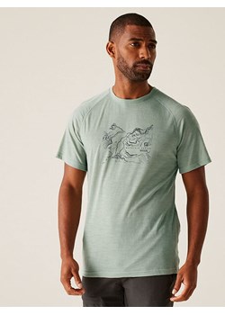 Regatta Koszulka funkcyjna &quot;Escade&quot; w kolorze zielonym ze sklepu Limango Polska w kategorii T-shirty męskie - zdjęcie 183771153