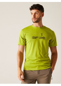 Regatta Koszulka &quot;Fingal IX&quot; w kolorze zielonym do biegania ze sklepu Limango Polska w kategorii T-shirty męskie - zdjęcie 183771184