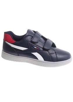 Wygodne czarne trampki męskie na rzepy /C5-2 17181 T381/ ze sklepu Pantofelek24.pl w kategorii Trampki męskie - zdjęcie 183772871