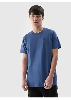 4F Koszulka w kolorze niebieskim ze sklepu Limango Polska w kategorii T-shirty męskie - zdjęcie 183773002