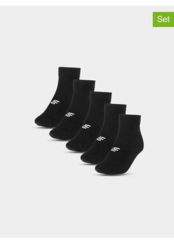 4F Skarpety (5 par) w kolorze czarnym ze sklepu Limango Polska w kategorii Skarpetki męskie - zdjęcie 183773012