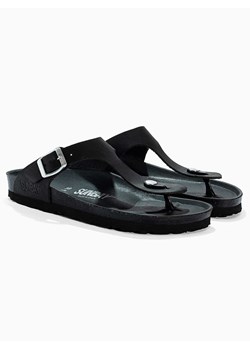 Sunbay Skórzane japonki &quot;Camelia&quot; w kolorze czarnym ze sklepu Limango Polska w kategorii Klapki damskie - zdjęcie 183773272