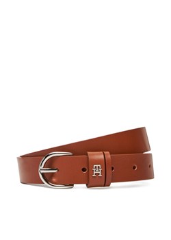 Pasek Damski Tommy Hilfiger Essential Effortless 2.5 Sv AW0AW17279 Brązowy ze sklepu eobuwie.pl w kategorii Paski damskie - zdjęcie 183775381