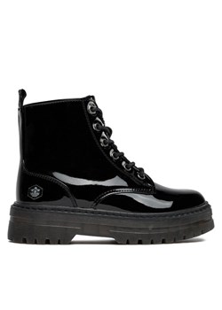 Trapery Lumberjack ELINOR SGE6501-003-S04 Czarny ze sklepu eobuwie.pl w kategorii Buty zimowe dziecięce - zdjęcie 183775383