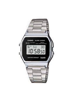 Zegarek Casio Vintage A158WEA-1EF Srebrny ze sklepu eobuwie.pl w kategorii Zegarki - zdjęcie 183775392