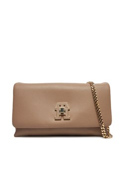 Torebka Tommy Hilfiger AW0AW17462 Beżowy ze sklepu eobuwie.pl w kategorii Kopertówki - zdjęcie 183775432