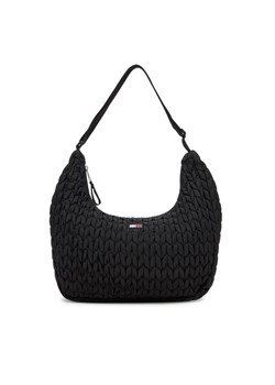 Torebka Tommy Jeans Tjw Urban Large Quilted AW0AW17929 Czarny ze sklepu eobuwie.pl w kategorii Torby Shopper bag - zdjęcie 183775522