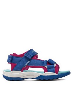 Sandały Geox J Borealis Girl J450WA 01411 C4R8B S Niebieski ze sklepu eobuwie.pl w kategorii Sandały dziecięce - zdjęcie 183775523