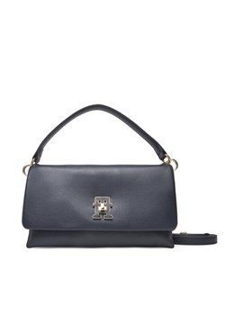 Torebka Tommy Hilfiger Th Modern Conv Crossover AW0AW17465 Granatowy ze sklepu eobuwie.pl w kategorii Listonoszki - zdjęcie 183775561