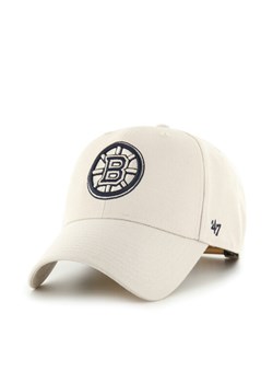 Czapka z daszkiem 47 Brand NHL Boston Bruins '47 MVP H-MVPSP01WBP Beżowy ze sklepu eobuwie.pl w kategorii Czapki z daszkiem męskie - zdjęcie 183775601