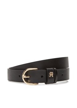 Pasek Damski Tommy Hilfiger Essential Effortless 2.5 Go AW0AW16836 Czarny ze sklepu eobuwie.pl w kategorii Paski damskie - zdjęcie 183775631