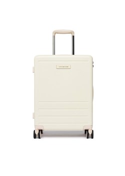 Walizka kabinowa Tommy Hilfiger Th Travel Cabin Case AW0AW17829 Écru ze sklepu eobuwie.pl w kategorii Walizki - zdjęcie 183775652
