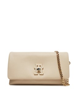 Torebka Tommy Hilfiger AW0AW17462 Beżowy ze sklepu eobuwie.pl w kategorii Kopertówki - zdjęcie 183775662