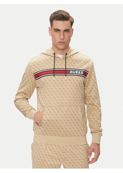 Guess Bluza New Korbin Z4BQ30 FL04Q Beżowy Regular Fit ze sklepu MODIVO w kategorii Bluzy męskie - zdjęcie 183778330