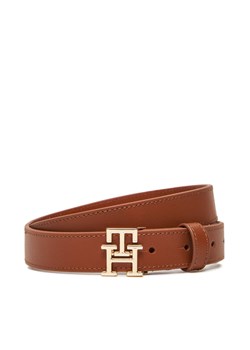 Tommy Hilfiger Pasek Damski Th Modern 2.5 AW0AW17496 Brązowy ze sklepu MODIVO w kategorii Paski damskie - zdjęcie 183778343
