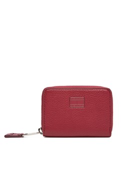 Tommy Jeans Mały Portfel Damski Tjw Must Small Za AW0AW17642 Czerwony ze sklepu MODIVO w kategorii Portfele damskie - zdjęcie 183778383