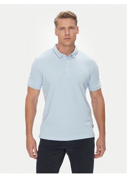 Pierre Cardin Polo C5 21374.2112 Błękitny Regular Fit ze sklepu MODIVO w kategorii T-shirty męskie - zdjęcie 183778442