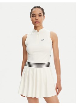 Ellesse Sukienka codzienna Medusa SGZ21966 Biały Slim Fit ze sklepu MODIVO w kategorii Sukienki - zdjęcie 183778491