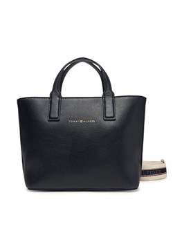 Tommy Hilfiger Torebka AW0AW17448 Granatowy ze sklepu MODIVO w kategorii Torby Shopper bag - zdjęcie 183778531