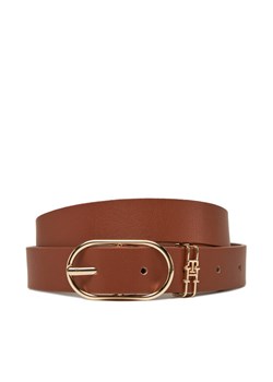 Tommy Hilfiger Pasek Damski Feminine 2.5 AW0AW17494 Brązowy ze sklepu MODIVO w kategorii Paski damskie - zdjęcie 183778554