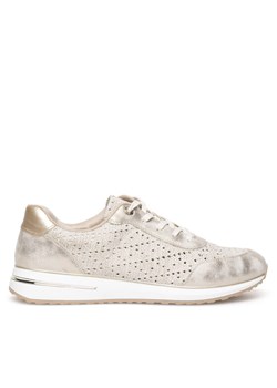 Remonte Sneakersy D1G04-60 Beżowy ze sklepu MODIVO w kategorii Buty sportowe damskie - zdjęcie 183778620