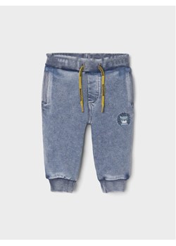 NAME IT Spodnie materiałowe 13216211 Niebieski Baggy Fit ze sklepu MODIVO w kategorii Spodnie i półśpiochy - zdjęcie 183778754