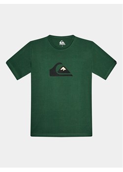 Quiksilver T-Shirt Complogo Tees EQBZT04369 Zielony Regular Fit ze sklepu MODIVO w kategorii T-shirty chłopięce - zdjęcie 183778781