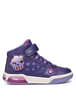 Geox Sneakersy J Inek Girl J36ASC 0CENF C8371 D Fioletowy ze sklepu MODIVO w kategorii Buty sportowe dziecięce - zdjęcie 183778804