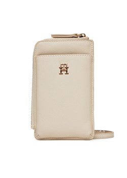 Tommy Hilfiger Torebka na telefon AW0AW17512 Écru ze sklepu MODIVO w kategorii Etui - zdjęcie 183778834