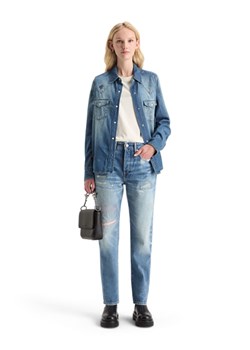 Scotch &amp; Soda Dżinsy - Boyfriend fit - w kolorze błękitnym ze sklepu Limango Polska w kategorii Jeansy damskie - zdjęcie 183781320