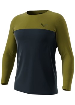 DYNAFIT Koszulka funkcyjna &quot;TRAVERSE S-TECH&quot; w kolorze oliwkowo-czarnym ze sklepu Limango Polska w kategorii T-shirty męskie - zdjęcie 183781362