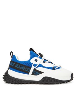 Sneakersy Versace Jeans Couture 78YA3SN2 Niebieski ze sklepu eobuwie.pl w kategorii Buty sportowe męskie - zdjęcie 183781960