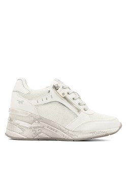 Sneakersy Mustang 1319-309 Biały ze sklepu eobuwie.pl w kategorii Buty sportowe damskie - zdjęcie 183781962