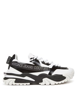 Versace Jeans Couture Sneakersy 78YA3SI8 Biały ze sklepu MODIVO w kategorii Buty sportowe męskie - zdjęcie 183782401
