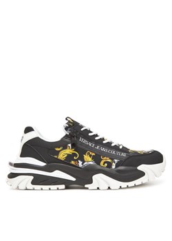 Versace Jeans Couture Sneakersy 78YA3SI5 Czarny ze sklepu MODIVO w kategorii Buty sportowe męskie - zdjęcie 183782403