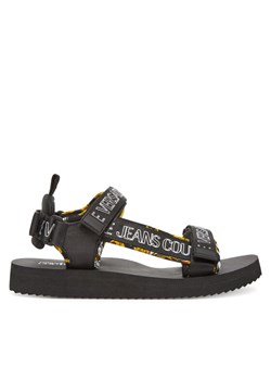 Versace Jeans Couture Sandały 78YA3S7B Czarny ze sklepu MODIVO w kategorii Sandały męskie - zdjęcie 183782411