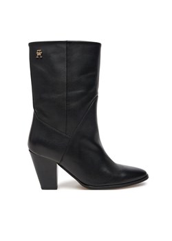 Tommy Hilfiger Botki FW0FW08253 Czarny ze sklepu MODIVO w kategorii Botki - zdjęcie 183782454