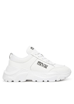 Versace Jeans Couture Sneakersy 78YA3SC1 Biały ze sklepu MODIVO w kategorii Buty sportowe męskie - zdjęcie 183782471