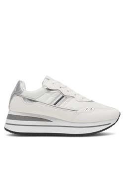 Kappa Sneakersy Logo Reely 351H2TW Biały ze sklepu MODIVO w kategorii Buty sportowe damskie - zdjęcie 183782494