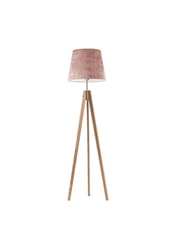 Drewniana lampa podłogowa do pokoju dziecięcego ARUBA VELUR ze sklepu Lysne w kategorii Lampy podłogowe - zdjęcie 183783330