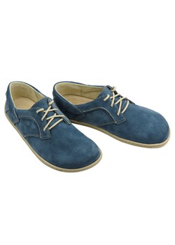 Wygodne półbuty damskie BareFoot Helios Komfort 715-2B, granatowe ze sklepu ulubioneobuwie w kategorii Półbuty damskie - zdjęcie 183785991