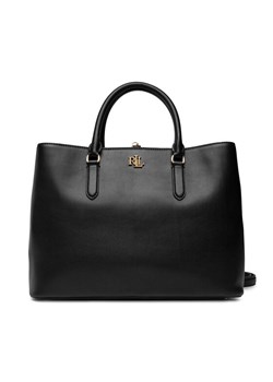 Torebka Lauren Ralph Lauren Marcy 36 431876724004 Czarny ze sklepu eobuwie.pl w kategorii Torby Shopper bag - zdjęcie 183786743