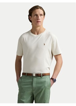 Polo Ralph Lauren T-Shirt 710740727094 Écru Custom Slim Fit ze sklepu MODIVO w kategorii T-shirty męskie - zdjęcie 183788191
