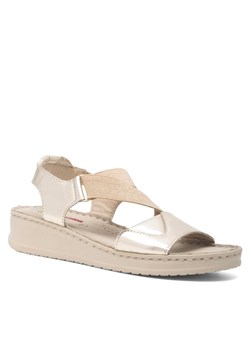 Go Soft Sandały ARC-027-02 Złoty ze sklepu MODIVO w kategorii Sandały damskie - zdjęcie 183788193
