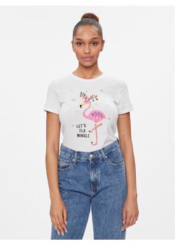 ONLY T-Shirt 15306571 Biały Regular Fit ze sklepu MODIVO w kategorii Bluzki damskie - zdjęcie 183788201